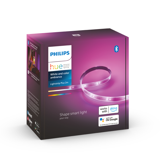 Philips Hue White and color ambiance taśma LED Plus 2 m (baza)